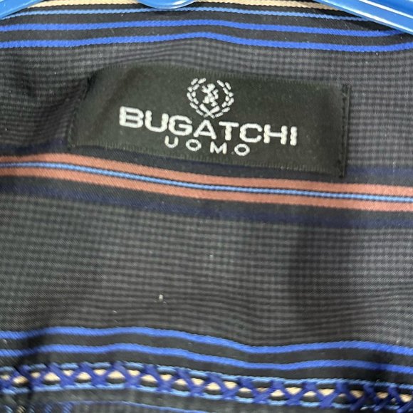 BUGATCHI Men’s Long Sleeve Dress Shirt, Size XXLT. - Picture 3 of 9